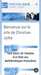 Mobile Screenshot of christian-julhe.com